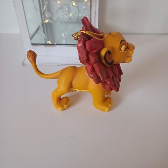 Cute Vintage 90's Simba from Grolier Disney The Lion King Christmas Ornament - Picture 4 of 5